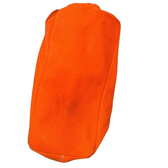 Isaac Mizrahi Crayola pink orange tie dye waves print cotton canvas tote bag - Picture 7 of 7